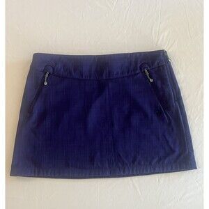 ISIS Soft shell Woman’s Purple Mini Skirt Sz 12 Water Wind Resistant Active Wear